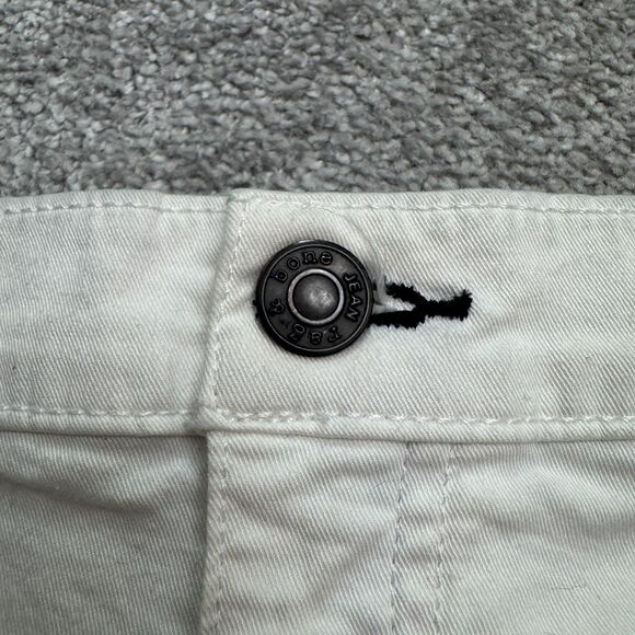 Rag & Bone Colorblock Skinny Ankle Denim Jeans Womens 30 Black White Mid Rise - Picture 3 of 14